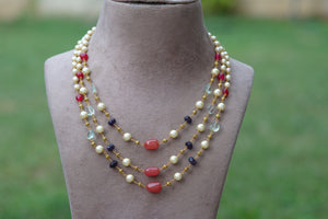 BEADS NECKLACE (4-6400)(N)