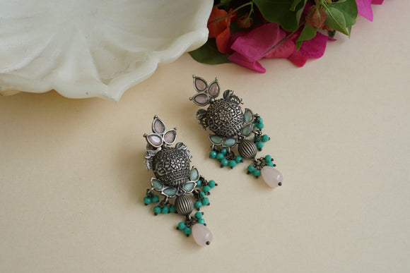 Oxidised Earring (1-4592)