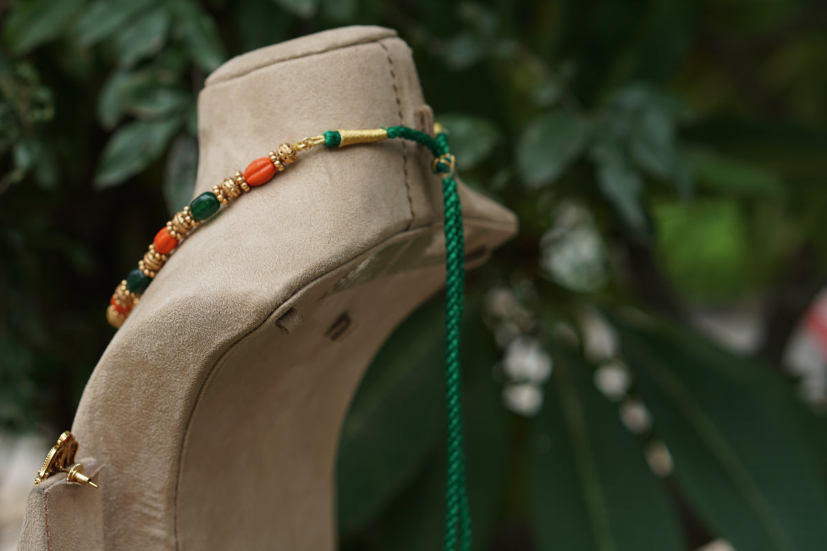 Coral Necklace Set (4-9578)(AK)