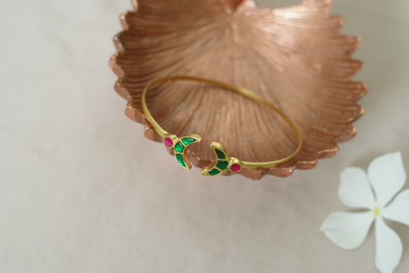 Kundan bangle (3-279)(R)