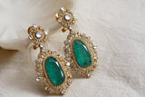 Kundan polki earring (1-3083)(B)