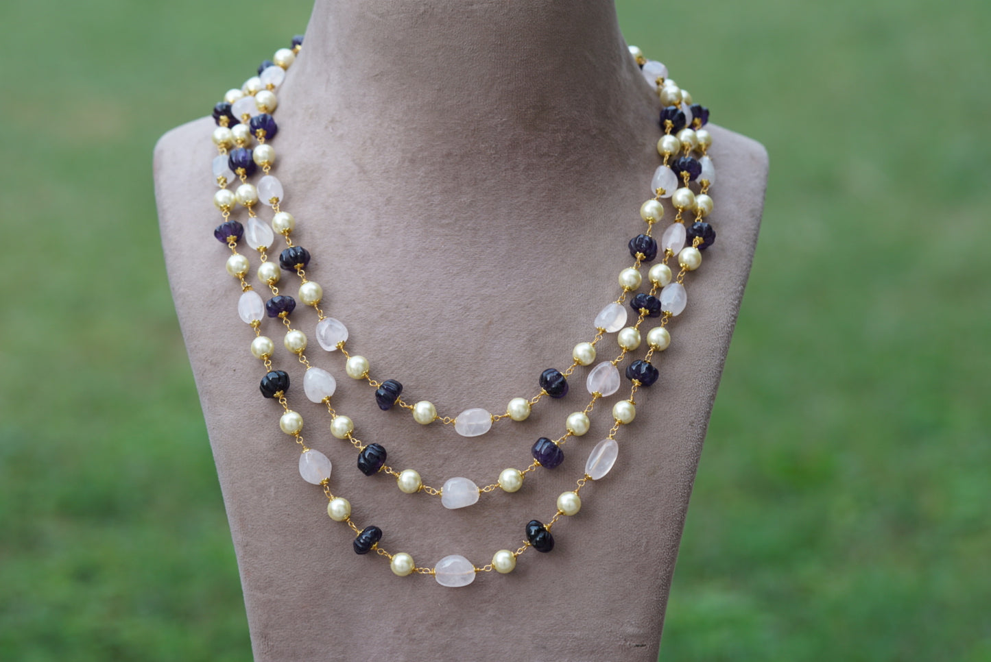 BEADS NECKLACE (4-6398)(N)
