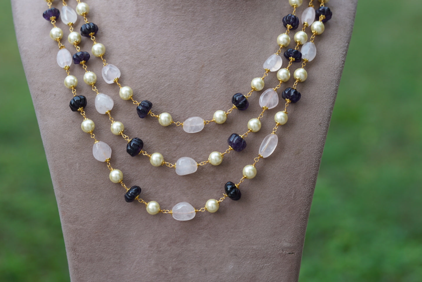 BEADS NECKLACE (4-6398)(N)
