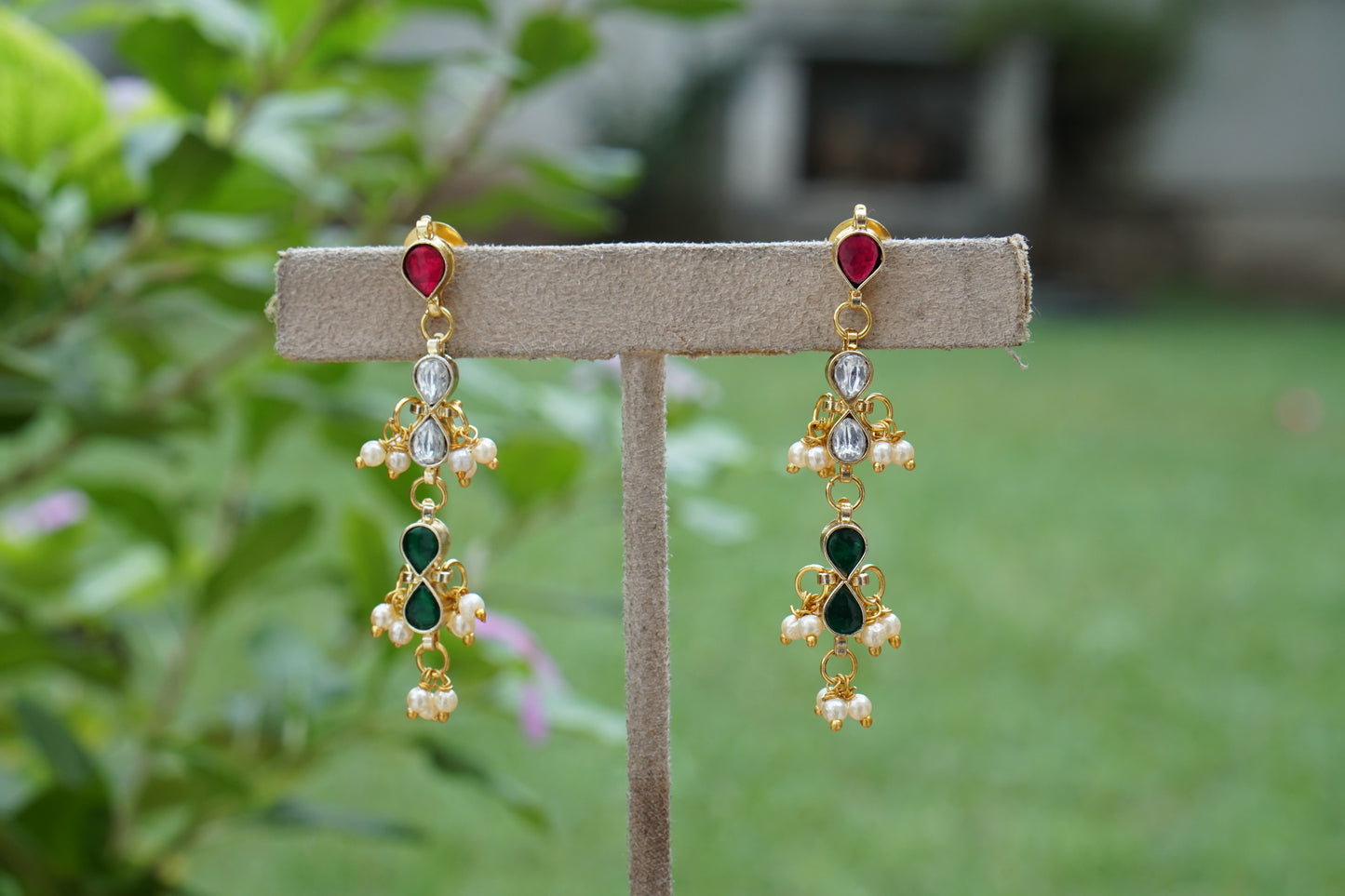 Kundan Earring (1-4595)