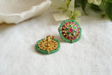 Kundan  Studs earring (1-3994)(K)