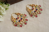 Navratan kundan Earrings (1-4983)(A)