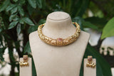 Antique necklace Set (4-9612)(EX)