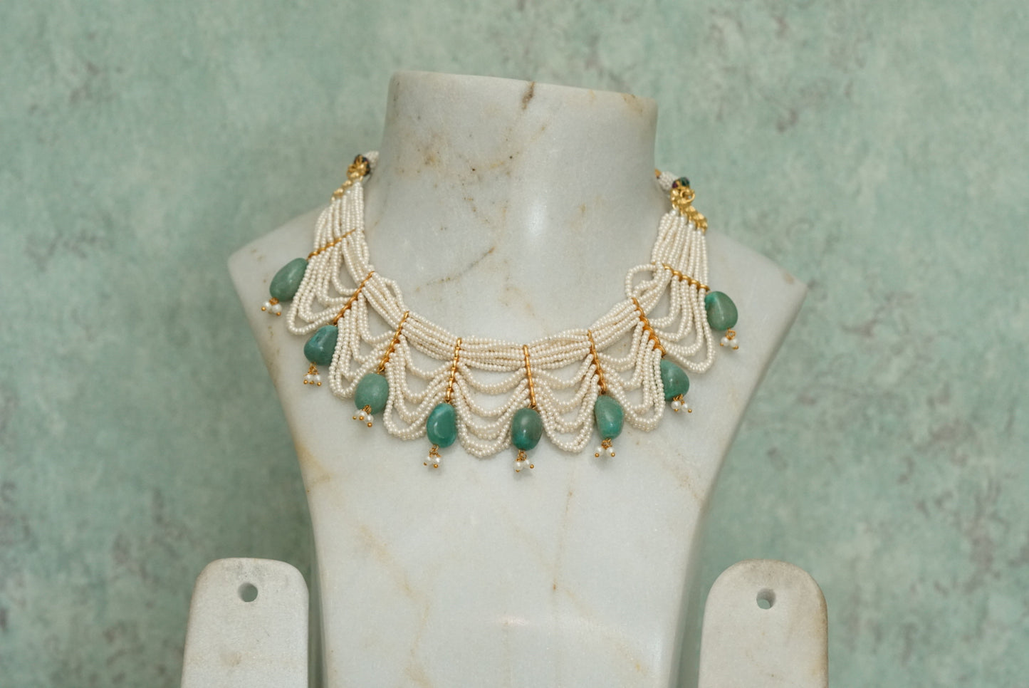Beads necklace (4-7077)(N)