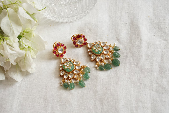 Polki Earrings (1-4337)(B)