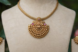 Antique necklace Set (4-9613)(EX)