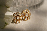 Mossainite Polki Studs (1-4610)(R)