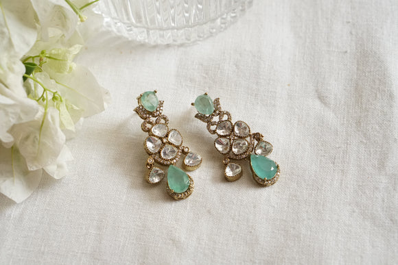 Polki Earrings (1-4338)(B)