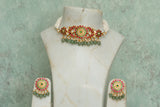 Kundan choker set (4-7064)(R)