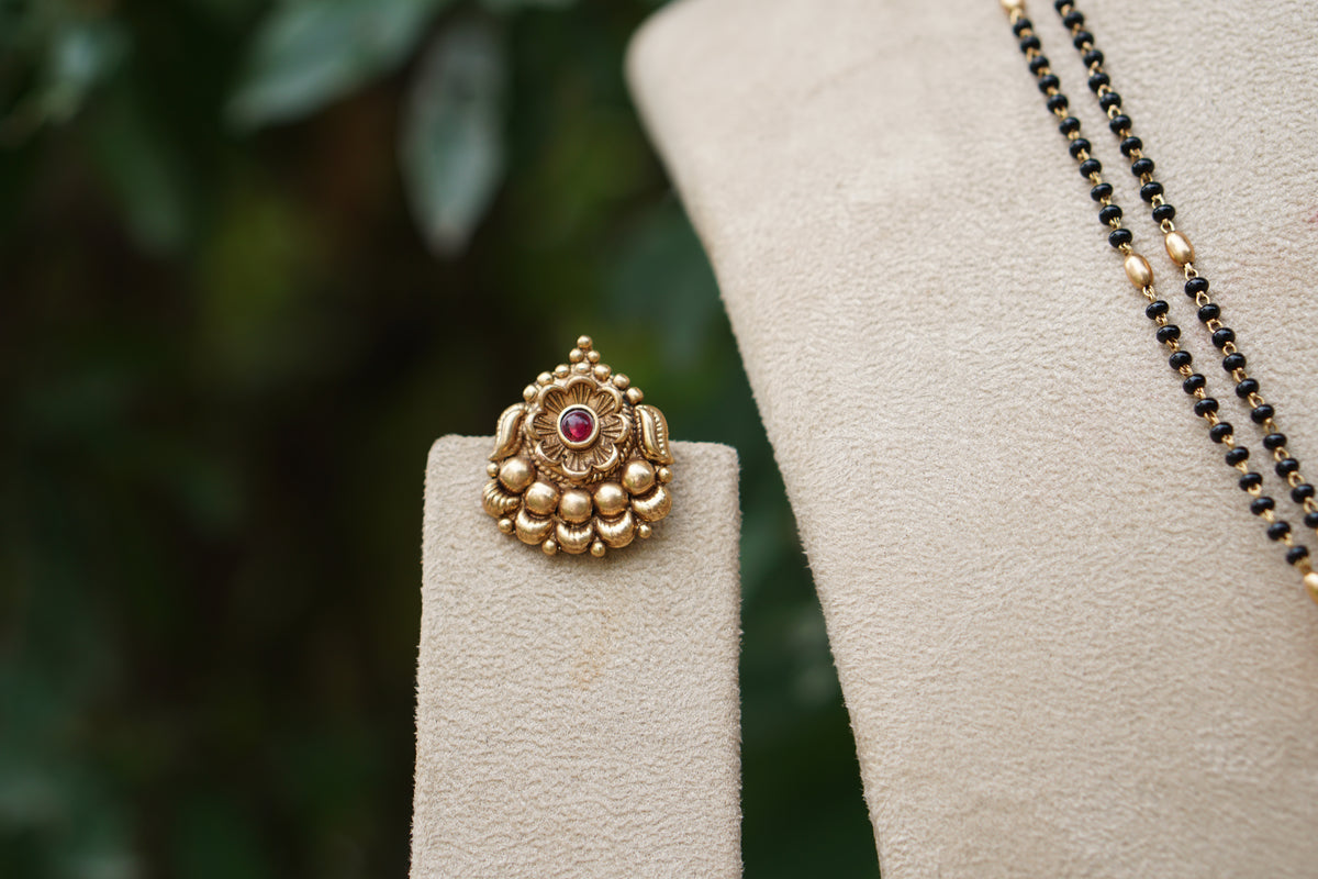 Antique necklace Set (4-9620)(EX)
