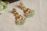 Kundan Earrings (1-4978)(A)