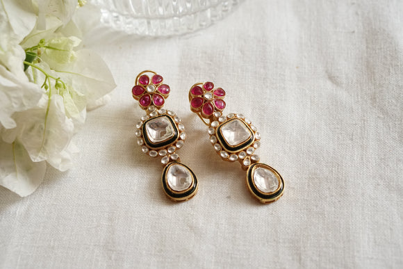 Polki Earrings (1-4340)(B)