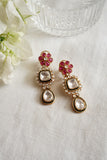 Polki Earrings (1-4340)(B)
