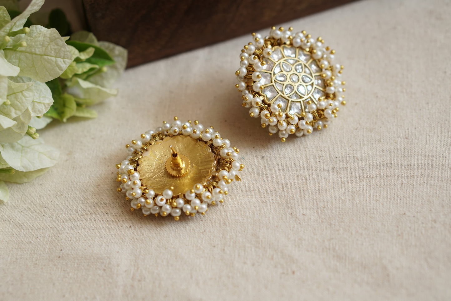 Kundan Studs (1-4977)(A) - JEWELSTYLE