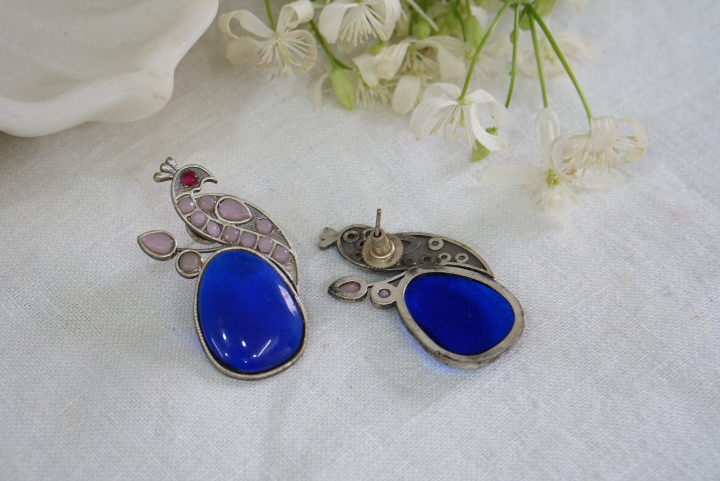 Oxidised Earring (1-3828)