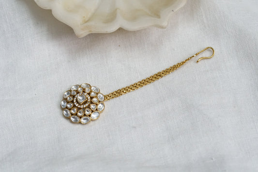 Kundan polki Maangtika (5-1110)(B)
