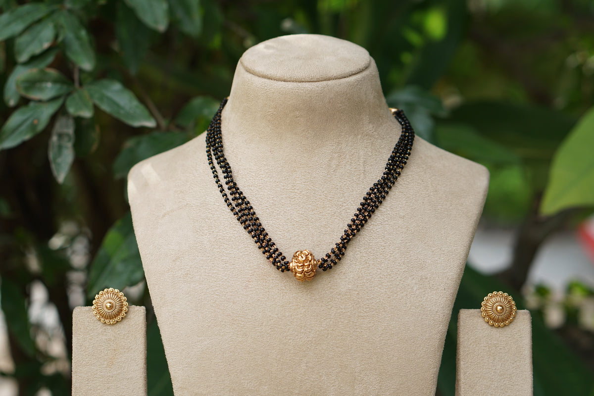 Antique necklace Set (4-9616)(EX)