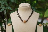 Antique necklace Set (4-9616)(EX)