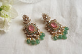 Polki Earrings (1-4344)(B)