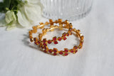 Pink Stone Kundan Bangle(3-455)(R)(Size 2’6) (already discounted)