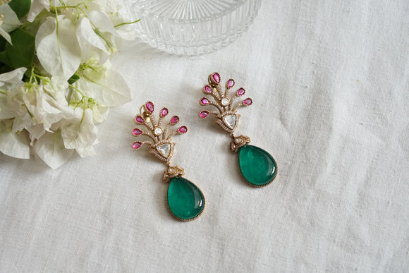 Polki Earrings (1-4345)(B)