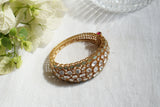 Polki stone bangle (3-431)(B)Size 2’6