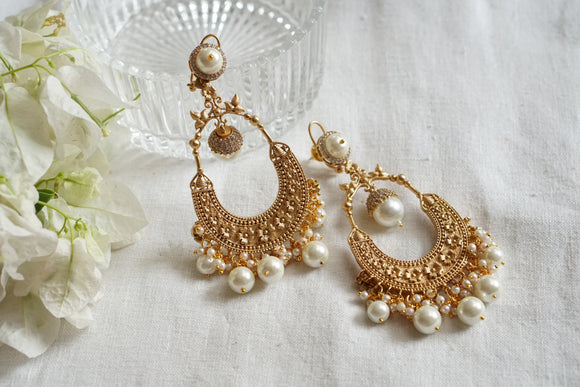 Polki Earrings (1-4346)(B)
