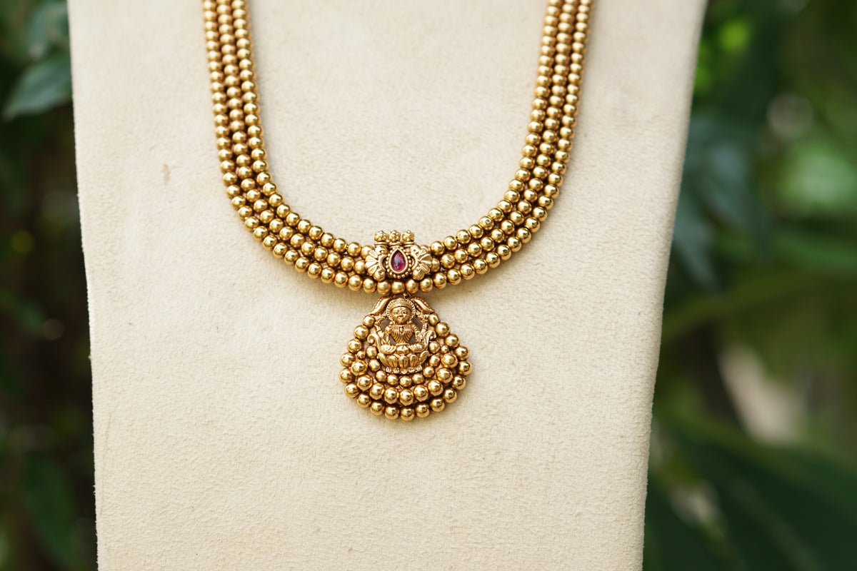Antique necklace Set (4-9614)(EX)