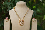 Antique necklace Set (4-9617)(EX)