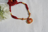 Coral pendant Thread (4-8455)(R)