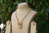 Antique necklace Set (4-9617)(EX)
