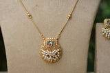 Antique necklace Set (4-9618)(EX)
