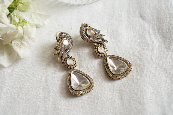 Polki Earrings (1-4350)(B)