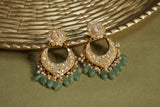 Kundan Chandbali Earrings (1-4602)(R)(ALREADY DISCOUNTED