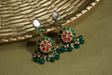 Kundan Earrings (1-4600)(R)(ALREADY DISCOUNTED