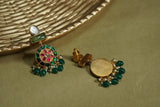 Kundan Earrings (1-4600)(R)(ALREADY DISCOUNTED