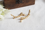 kundan Earcuff Earrings (1-5066)(R) - JEWELSTYLE