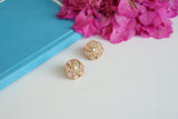 Polki studs earring (1-4053)(A)