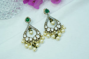 Polki Earrings  (1-4076)(A)