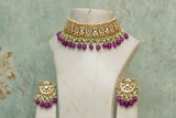 Kundan choker set (4-7115)(A)(OFFER PIECE)