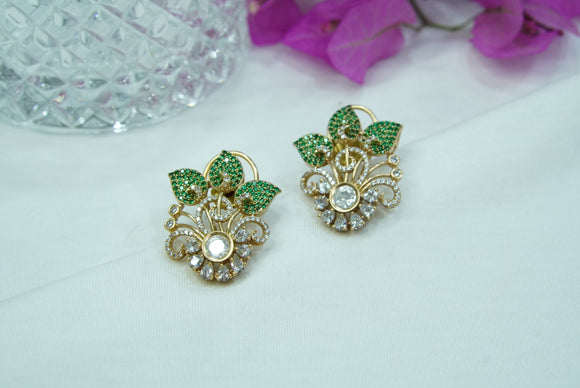 Polki Earrings  (1-4074)(A)