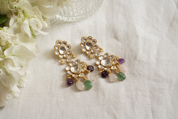 Polki Earrings (1-4353)(B)