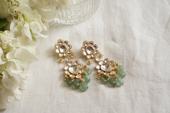 Polki Earrings (1-4354)(B)