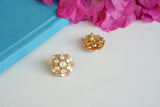 Polki studs earring (1-4051)(A)