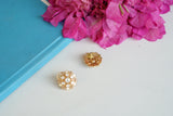 Polki studs earring (1-4051)(A)