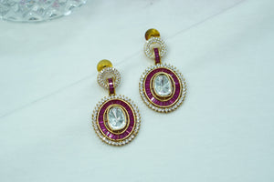 Polki Earrings  (1-4071)(A)